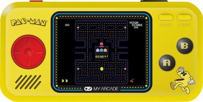 My Arcade Pac-Man Pocket Player Handheld Game Console – 3 Built-In Games (Pac-Man, PAC-Panic, PAC-Mania), 2.75” Full-Color Display, Retro Collectible with Speaker & Headphone Jack - PuriLite