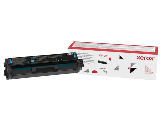 GENUINE XEROX CYAN STANDARD CAPACITY PRINT CARTRIDGE, XEROX C230/C235 COLOR PRINTER/MULTIFUNCTION, (USE & RETURN)