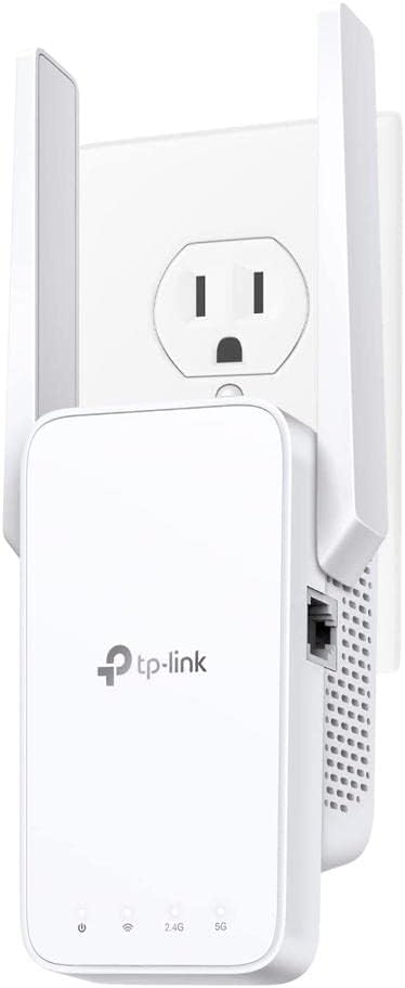 TP-Link AC1200 WiFi Extender (RE315) - Covers up to 1,500 Sq.ft and 25 Devices, Up to 1200Mbps, Dual Band WiFi Booster Repeater, Access Point Mode, white