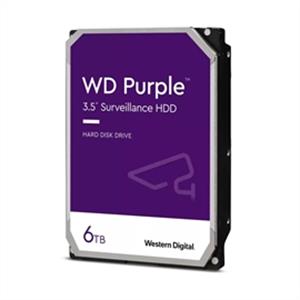 Western Digital HD WD64PURZ WD Purple 3.5" 6TB 256MB SATA 5400 RPM Bare