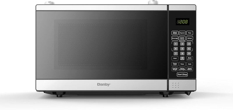 Danby Designer DDMW007501G1 0.7 cu ft Countertop Microwave in Stainless Steel