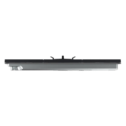 Cosmo 36 In. Vista Collection Drop-in Gas Cooktop With 5 Burners, Metal Knobs, Cast Iron Grates In Stainless Steel COS-CTGV365SS