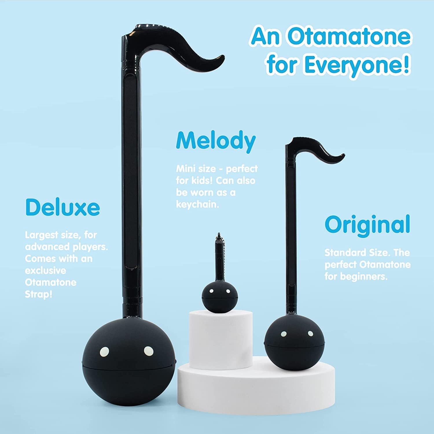Otamatone Deluxe Electronic Musical Instrument – Portable Synthesizer Digital Electric Music Instrument from Japan by Maywa Denki, Fun & Easy to Play - PuriLite