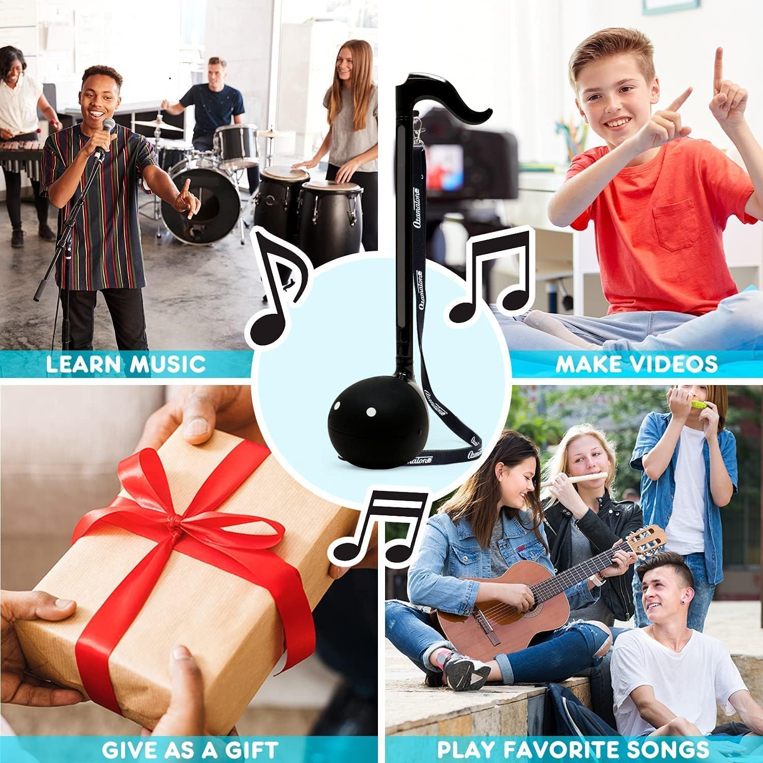 Otamatone Deluxe Electronic Musical Instrument – Portable Synthesizer Digital Electric Music Instrument from Japan by Maywa Denki, Fun & Easy to Play - PuriLite