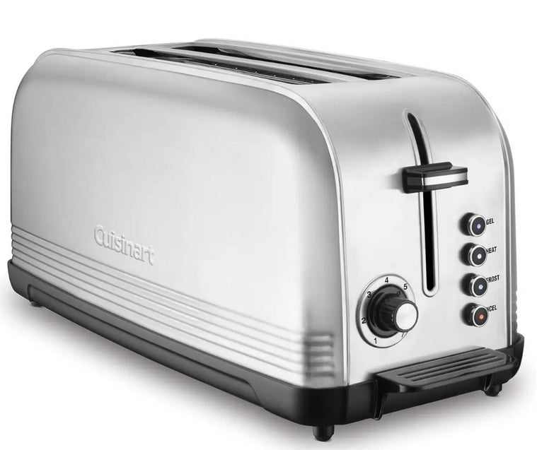 Cuisinart Stainless Steel Long Slot Toaster with 7 Shade Settings (CPT2500C)