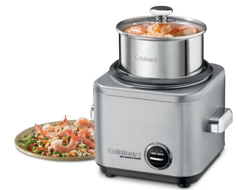 Cuisinart 4 Cup Rice Cooker Stainless Steel (CRC-400C)