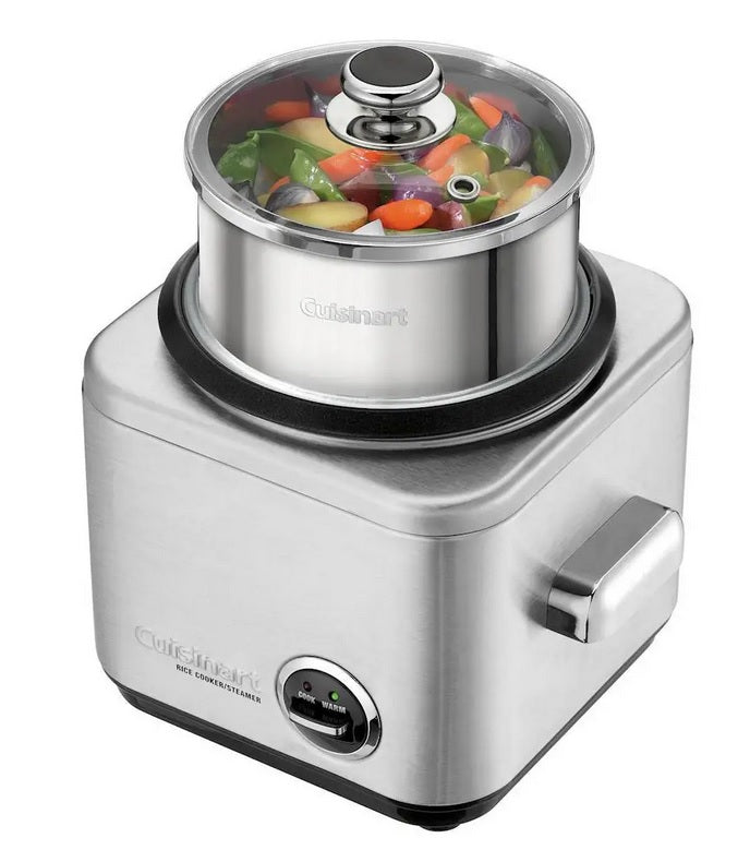 Cuisinart 4 Cup Rice Cooker Stainless Steel (CRC-400C)