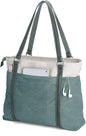 Women’s Work Tote Bag – Laptop Compartment Teacher Tote Purse with Zipper Pockets, Lightweight Everyday Shoulder Handbag - PuriLite