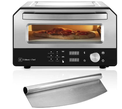 Culinary Chef Indoor 12" Digital Screen Pizza Oven (CCPP1205)