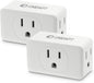 3 Outlet Multi Plug Wall Adapter 2 Pack, Grounded Outlet Splitter Plug Expander for Home Office Dorm and Travel Use - PuriLite