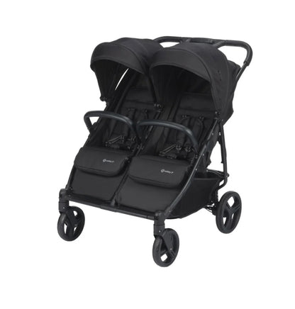 Safety 1st Lightweight Double Stroller | Double Stroller for Two Kids with One-Hand Fold