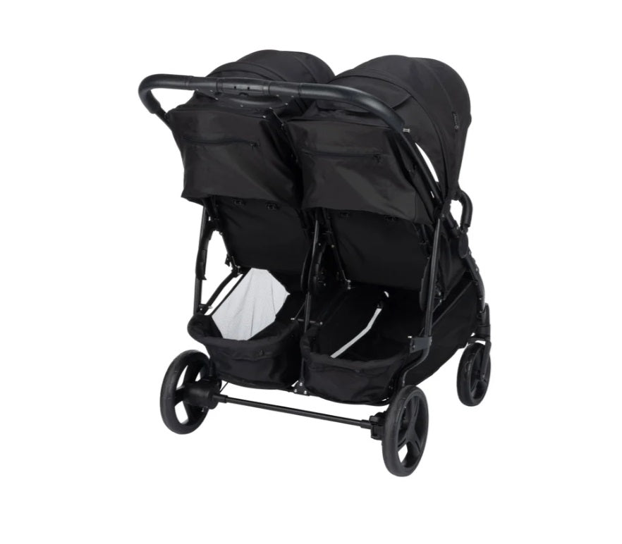 Safety 1st Lightweight Double Stroller | Double Stroller for Two Kids with One-Hand Fold