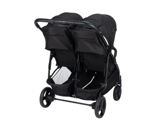 Safety 1st Lightweight Double Stroller | Double Stroller for Two Kids with One-Hand Fold
