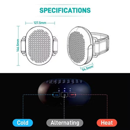 Nekteck Wearable Heat & Cold Therapy Device – 3-in-1 Temperature Therapy with Rapid Relief & Medical-Grade Precision - PuriLite