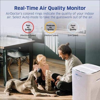AirDoctor AD5500 Air purifier for Extra Large Spaces UltraHEPA, Carbon & VOC Filters