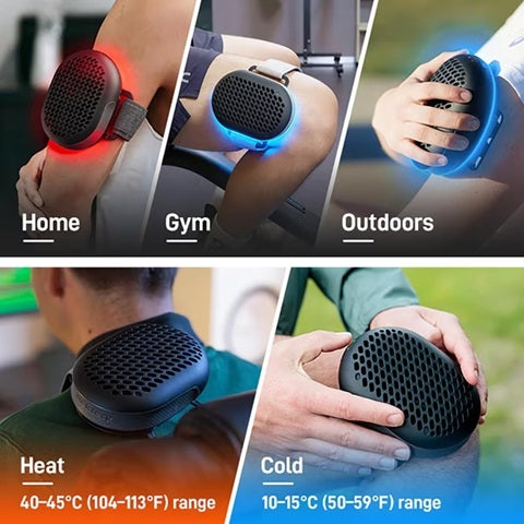 Nekteck Wearable Heat & Cold Therapy Device – 3-in-1 Temperature Therapy with Rapid Relief & Medical-Grade Precision - PuriLite
