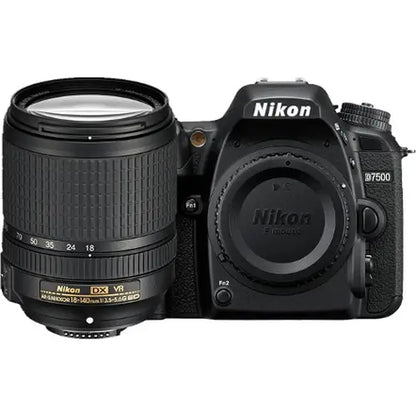 Nikon D7500 DSLR Camera with AF-S DX NIKKOR 18-140mm f/3.5-5.6G ED VR Lens (D7500KIT) - PuriLite