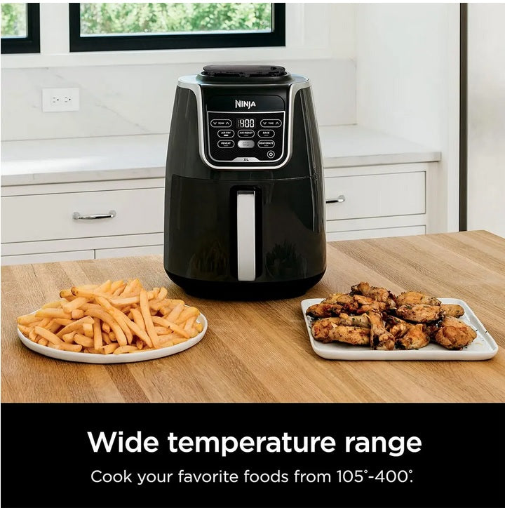 Ninja Air Fryer XL 5.5 Quart Black/Silver (AF150WMC)