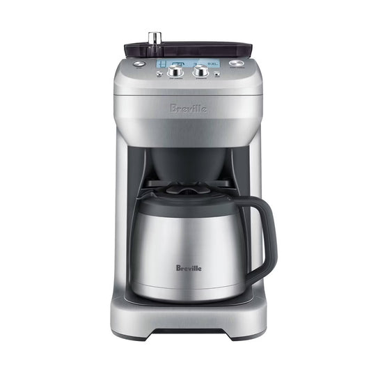 Breville 12c Grind Control Drip Coffee Maker Brushed Stainless Steel BDC650BSS: Programmable Grinder, Thermal Carafe