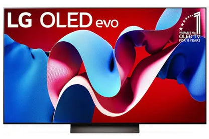 LG 2024 65" 4K A9 Gen 7 C4 OLED Evo Smart TV (OLED65C4PUA) - PuriLite
