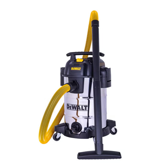 DeWALT 8 Gallon / 30L Stainless Steel Wet/Dry Shop Vacuum