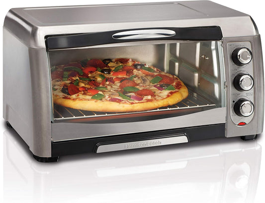 Hamilton Beach 31340C 6 Slice Toaster Oven, Stainless Steel