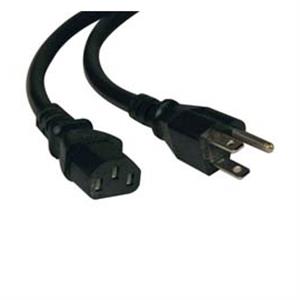 Tripp Lite P007-010 10ft 14AWG PowerCord IEC-320-C13/NEMA 5-15P