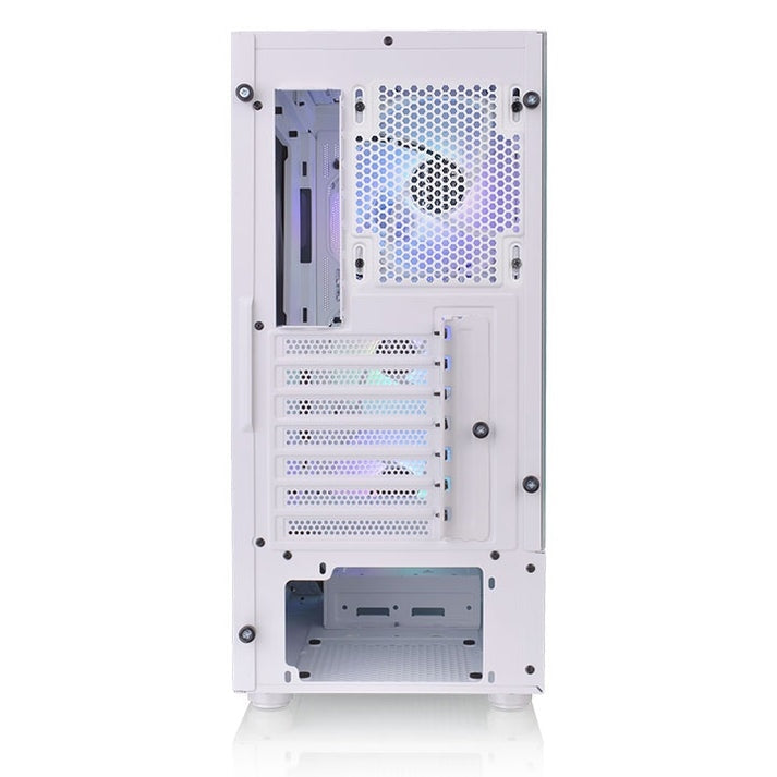 Thermaltake CS CA-1X2-00M6WN-01 S200 TG 4 x ARGB White Mid TowerÿATX - PuriLite