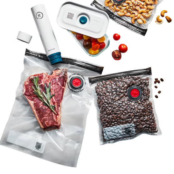 Zwilling Fresh & Save La Mer 16-Piece Glass Vacuum Storage Set