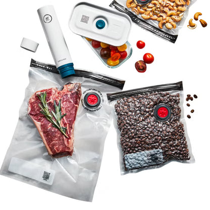 Zwilling Fresh & Save La Mer 16-Piece Glass Vacuum Storage Set