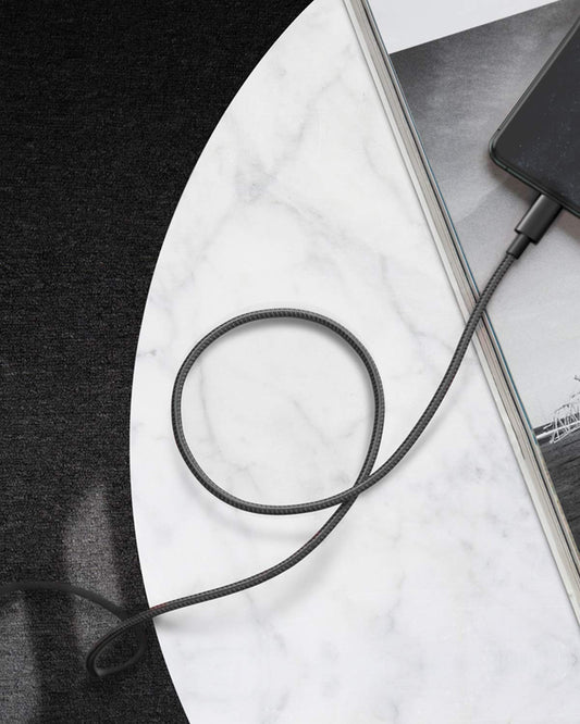 Anker New Nylon USB C to Lightning Cable, Apple MFi Certified for iPhone 14 Series, and More (6FT, Black) - PuriLite