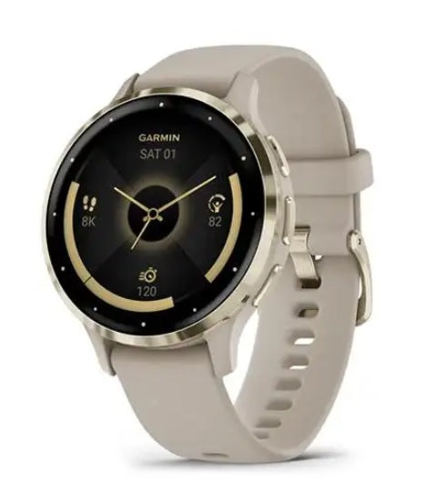 Garmin Venu 3S - Soft Gold w/ French Grey Case (010-02785-02)