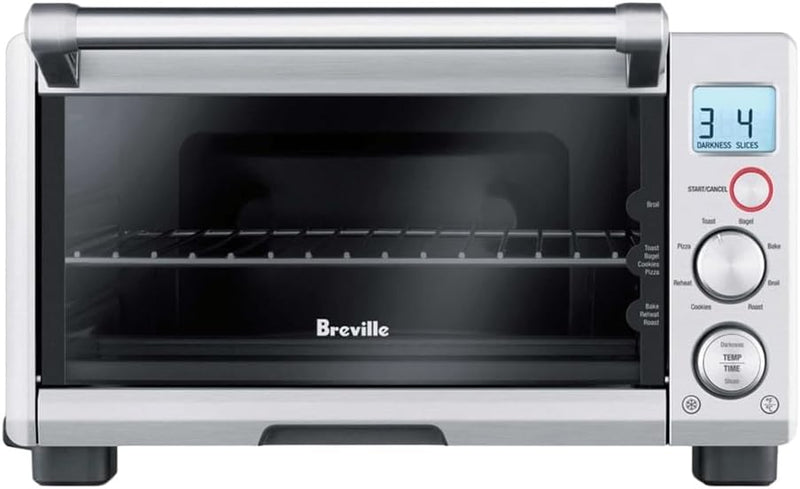 Breville BOV650XL the Compact Smart Oven Stainless Steel - 15" X 17" X 10", Silver