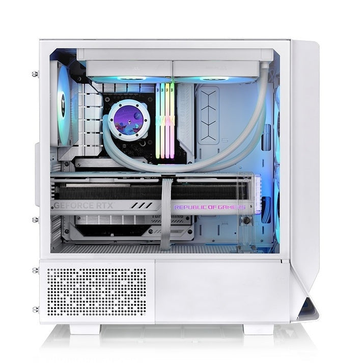 Thermaltake CS CA-1Y2-00M6WN-01 Ceres 330 TG ARGB Snow Mid Tower 1x4mmTG White - PuriLite