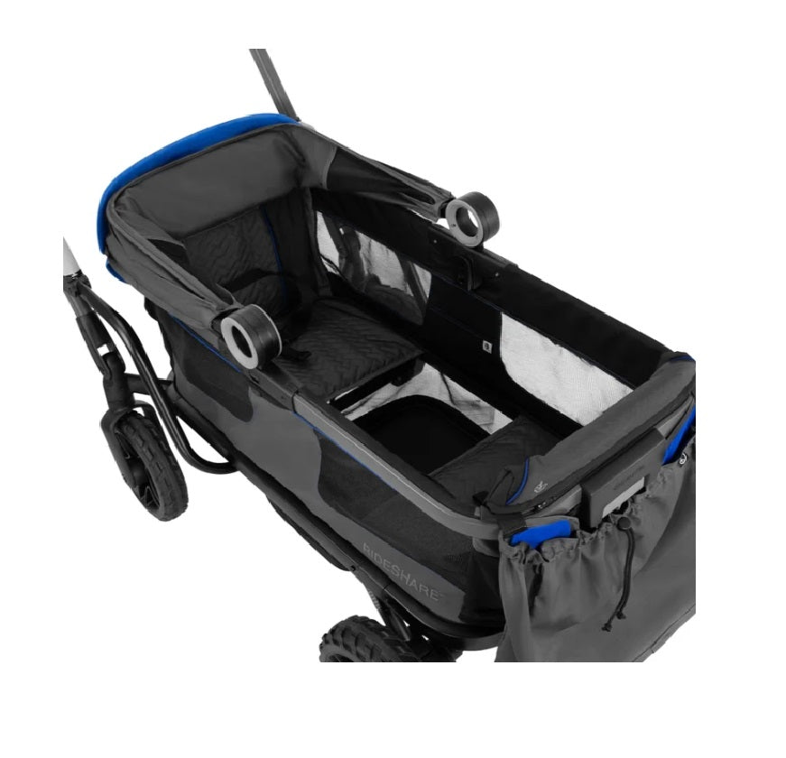 Evenflo Shyft All-Terrain Wagon Stroller | 2-in-1 Stroller Wagon for Two Children