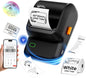 Label Maker,2025 New Version Bluetooth Label Printer,Label Maker Machine with Tape,Versatile App with 150+ Fonts & 500 Templates,Inkless Printer for Phone & Pc,Labeler for Home,Kitchen,Business