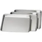 Tramontina Aluminum Baking Sheet Pan, Quarter Size, 9.5"L x 13"W, 3 ct