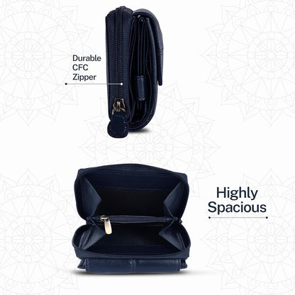 HAMMONDS FLYCATCHER Pure Cow Leather Wallet Combo Gift Set – Wedding Anniversary Gifts for Couples - PuriLite