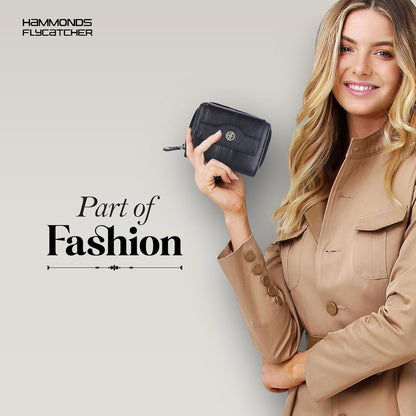 HAMMONDS FLYCATCHER Pure Cow Leather Wallet Combo Gift Set – Wedding Anniversary Gifts for Couples - PuriLite