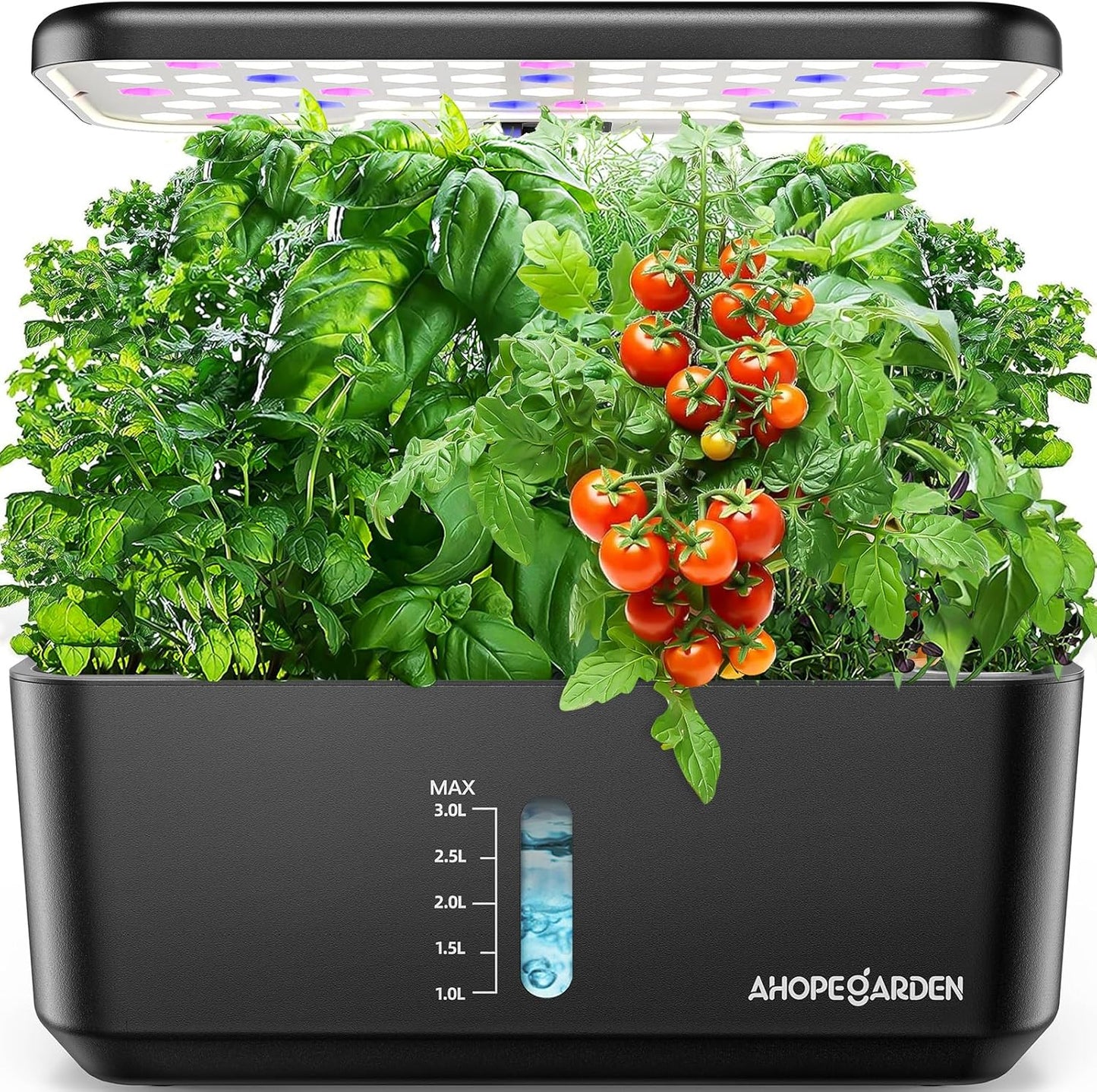Indoor Gardening Kit - 10 Pods Plant Germination Kit - Hydroponic Growing System - Hydroponic Plant with LED Grow Light - Smart Garden Planter for Home Gardening - PuriLite