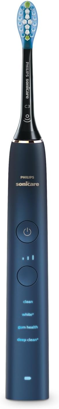 Philips Sonicare Diamondclean 9000 Special Edition Rechargeable Toothbrush, Blue/black Hx9911/92