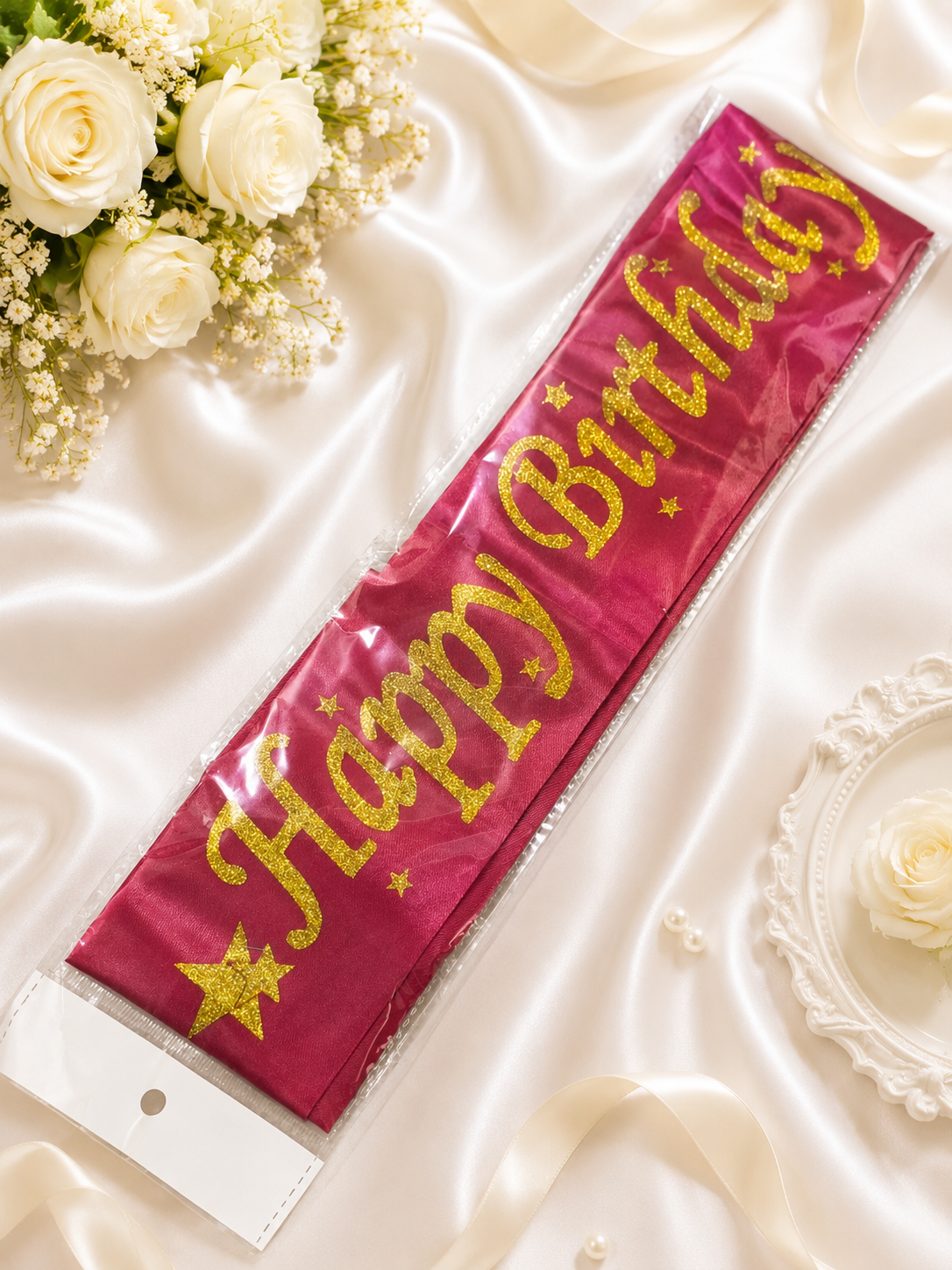 Bride To Be Sash | Happy Birthday Sash | Bridal Shower Sash | Bachelorette Party Sash | Birthday Party Celebration Sash | Premium Quality Multiple Colors
