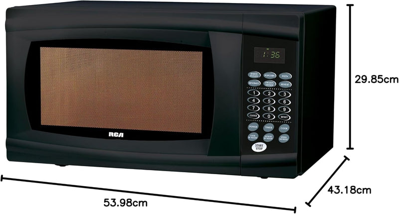 RCA 1.1 Cubic Feet Microwave Oven, RMW1132-Black