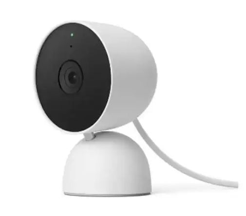 Google Nest Cam (Indoor, Wired) - White (GA01998-CA)