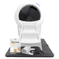 Litter-Robot 4 Self-Cleaning Cat Litter Box Exclusive Bundle - White