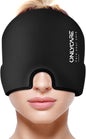 ONLYCARE Migraine Relief Cap, Migraine Mask 2025 Upgraded Reusable Gel Ice Pack for Headache, Cold Therapy Cooling Ice Pack Migraine Cap