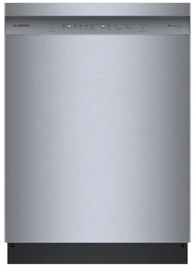 Bosch 100 Series Plus 24-Inch Smart Dishwasher - Stainless Steel (SHE4AEM5N)