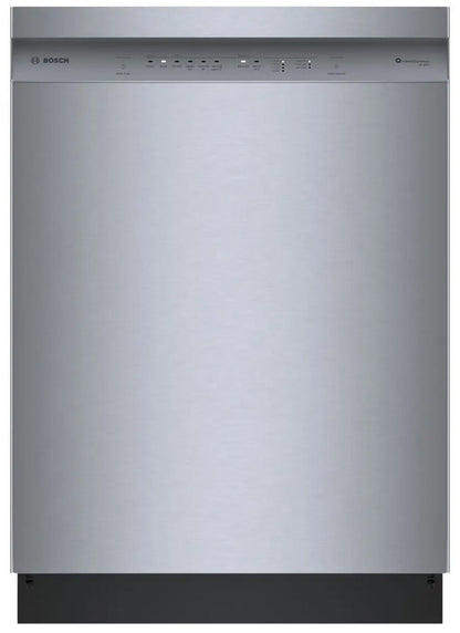 Bosch 100 Series Plus 24-Inch Smart Dishwasher - Stainless Steel (SHE4AEM5N)