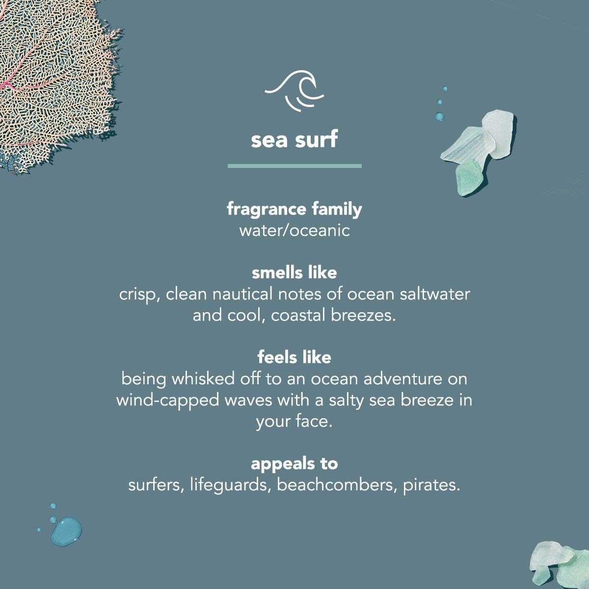 Method Mens Body Wash, Shower Gel and Body Soap that Revitalises and Refreshes the Skin for a Deep Clean, Sea + Surf Scent, 828 ml