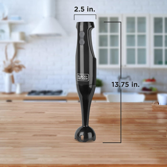 BLACK+DECKER® 2-Speed Immersion Blender, Black, HB2402BC - PuriLite